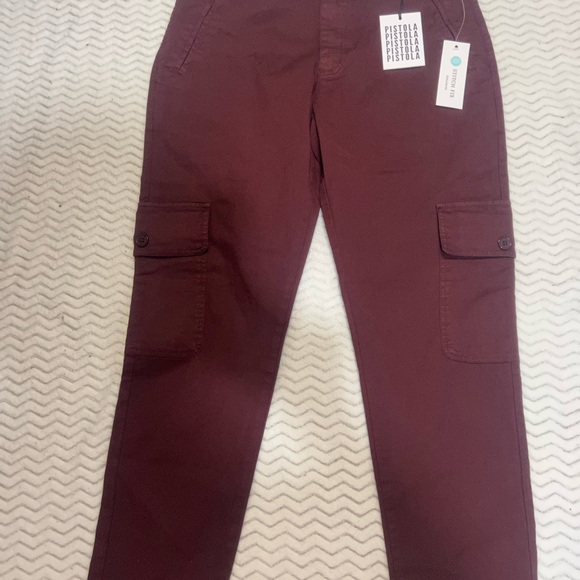 Pistola calgo pant red wine size 29 NWT - Picture 7 of 13